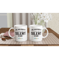 Thumbnail for Gelato Mugs White 11oz Ceramic Mug Silent No More Mug