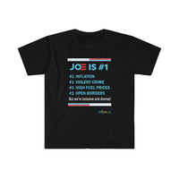 Thumbnail for Printify T-Shirt Black / S Joe is #1