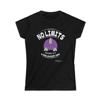 Thumbnail for Printify T-Shirt Black / S Women's - Identify as a Purple Ape