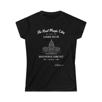 Thumbnail for Printify T-Shirt Black / S Women's - The Real Magic City