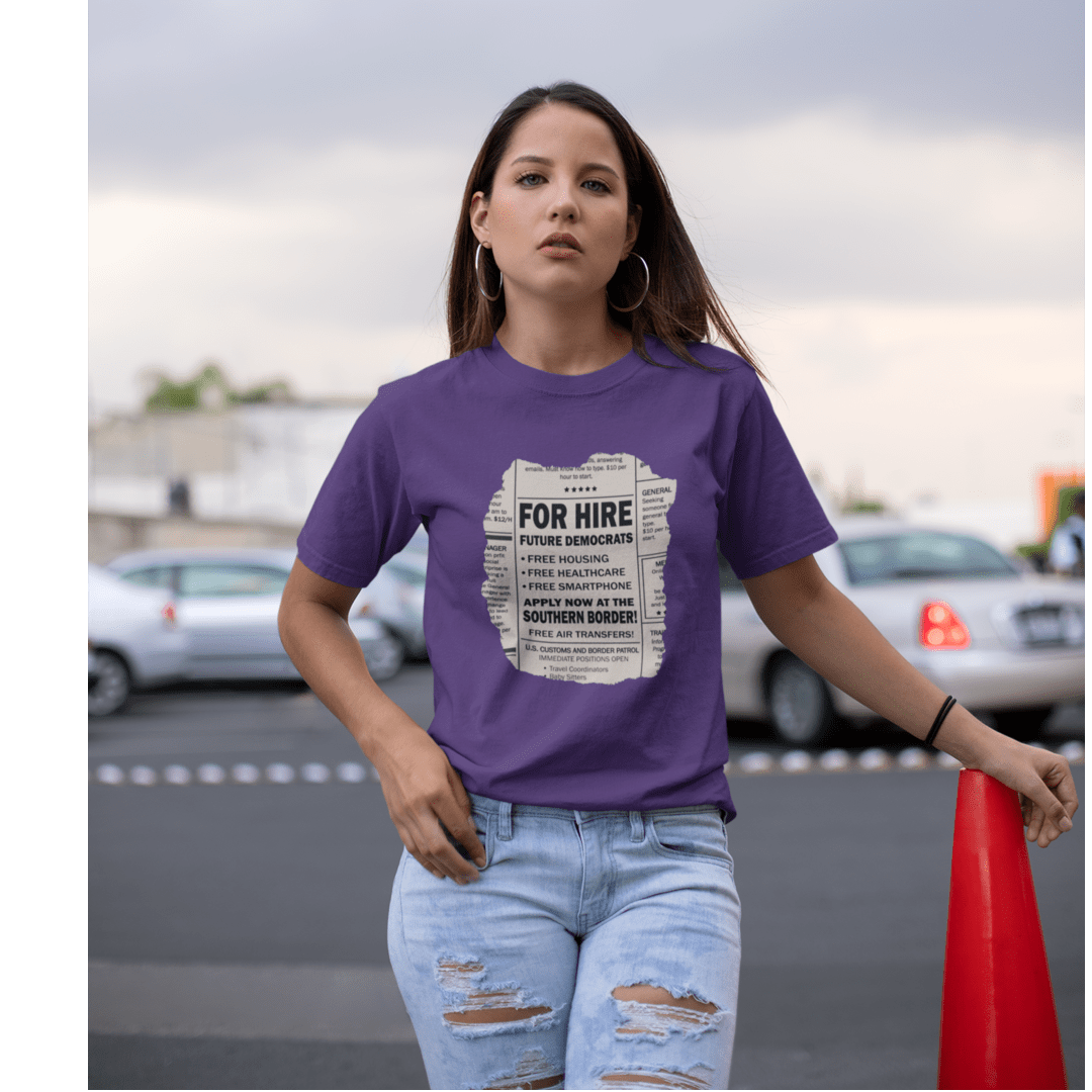 Printify T-Shirt Democrats for Hire