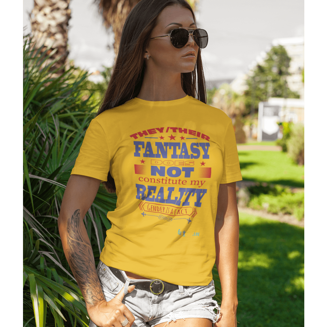 Printify T-Shirt Fantasy is NOT Reality