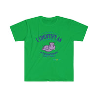 Thumbnail for Printify T-Shirt Irish Green / L Identify as a flying Hippo!