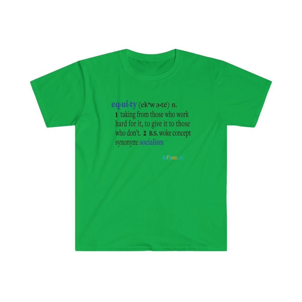 Printify T-Shirt Irish Green / S Equity Defined