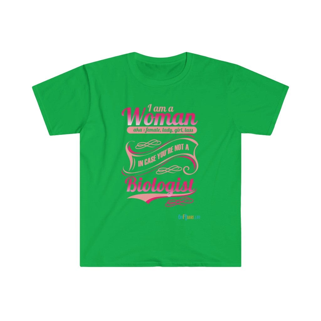 Printify T-Shirt Irish Green / S I am a Woman - fancy