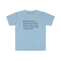 Thumbnail for Printify T-Shirt Light Blue / L Equity Defined