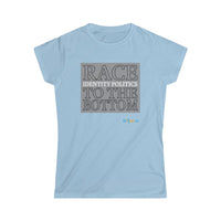 Thumbnail for Printify T-Shirt Light Blue / S Womens - Race to the Bottom