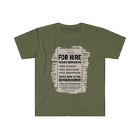 Thumbnail for Printify T-Shirt Military Green / S Democrats for Hire