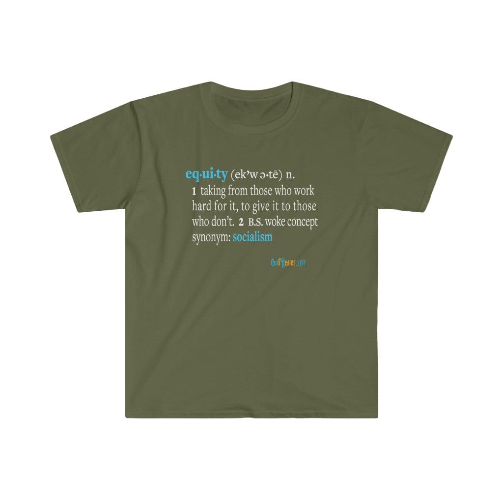 Printify T-Shirt Military Green / S Equity Defined