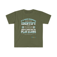 Thumbnail for Printify T-Shirt Military Green / S I Won't Play Along