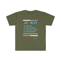 Thumbnail for Printify T-Shirt Military Green / S Joe is #1