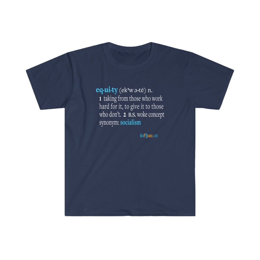 Printify T-Shirt Navy / S Equity Defined