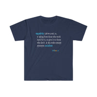 Thumbnail for Printify T-Shirt Navy / S Equity Defined