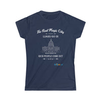 Thumbnail for Printify T-Shirt Navy / S Women's - The Real Magic City