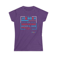 Thumbnail for Printify T-Shirt Purple / S Joe is a Birthing Person F_cker