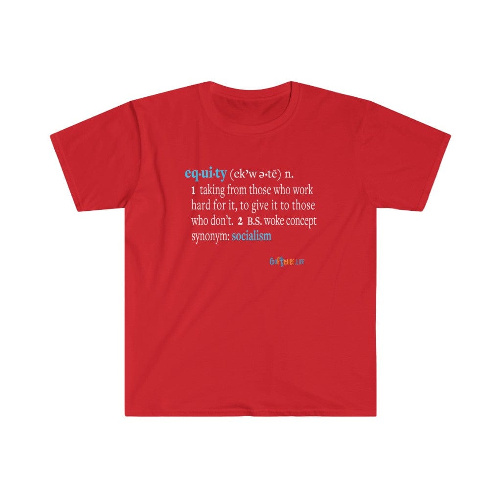 Printify T-Shirt Red / S Equity Defined