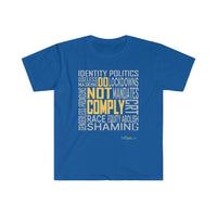 Thumbnail for Printify T-Shirt Royal / S Do Not Comply