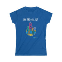 Thumbnail for Printify T-Shirt Royal / S Women's - My Pronouns