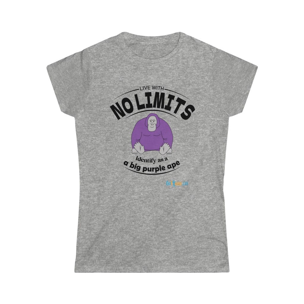 Printify T-Shirt Sport Grey / L Women's - Identify as a Purple Ape