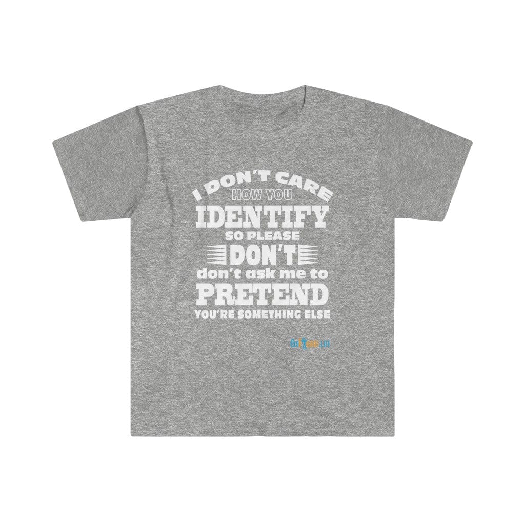 Printify T-Shirt Sport Grey / S I don't care