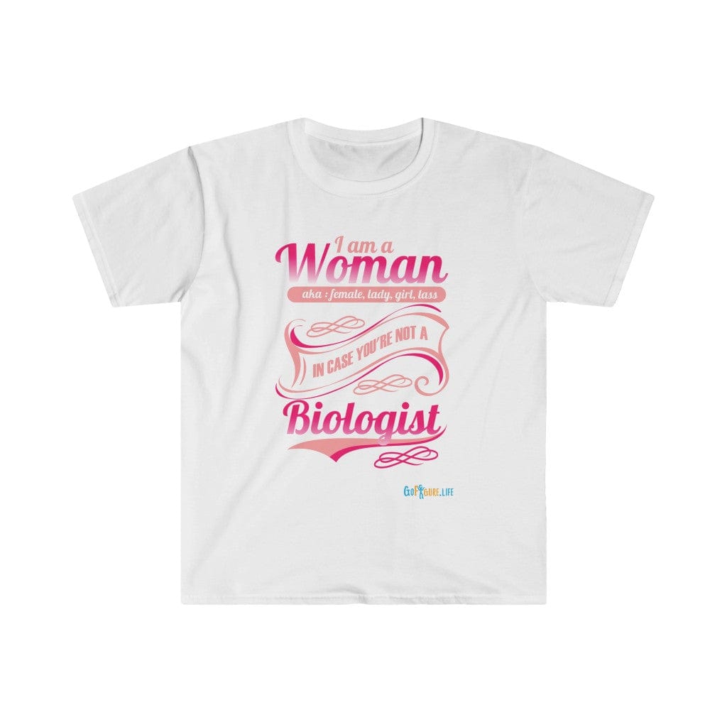 Printify T-Shirt White / S I am a Woman - fancy