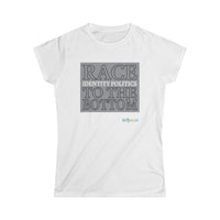 Thumbnail for Printify T-Shirt White / S Womens - Race to the Bottom
