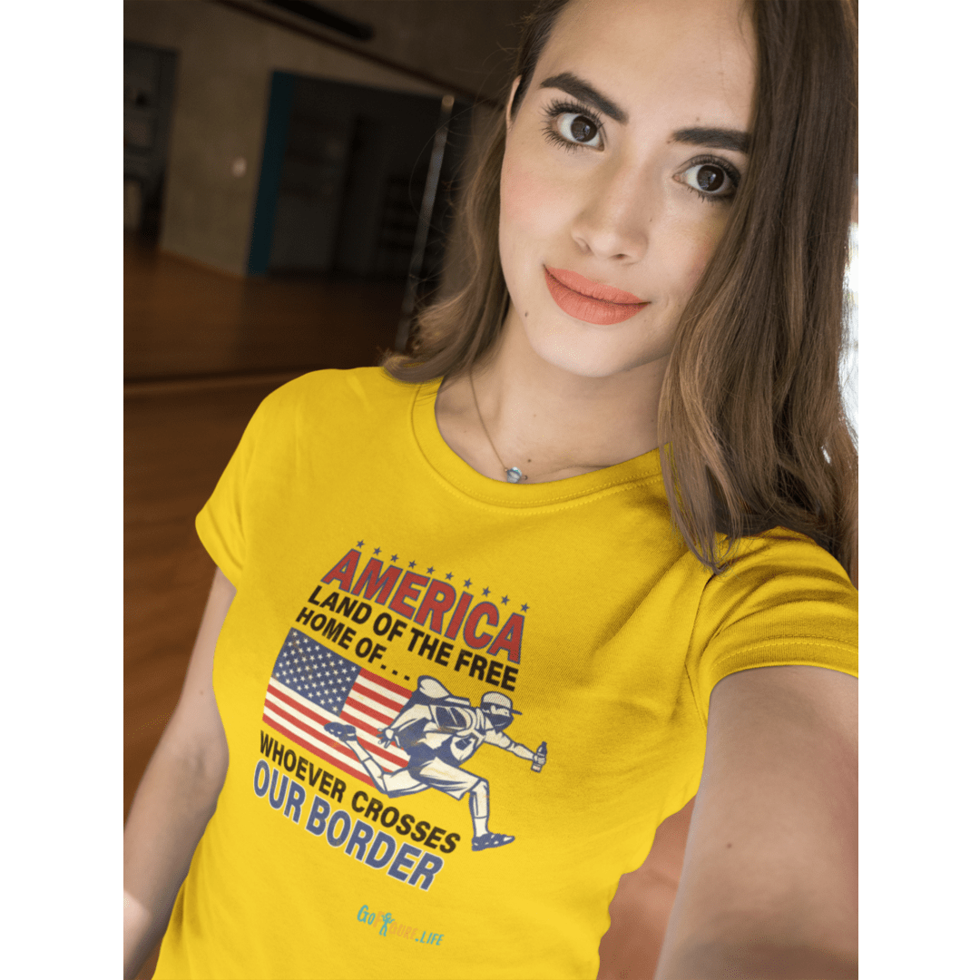 Printify T-Shirt Women's - Land of the Free