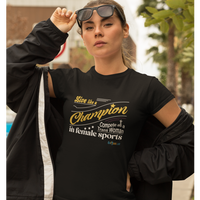 Thumbnail for Printify T-Shirt Women's - Live like a Champion