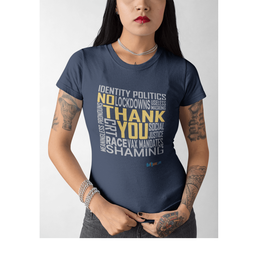 Printify T-Shirt Women's - No Thank You