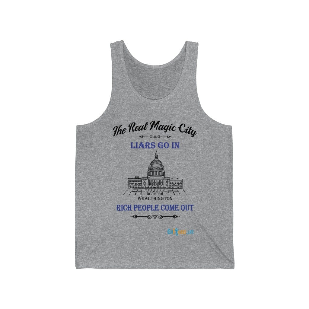 Printify Tank Top L / Athletic Heather The Real Magic City