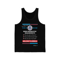 Thumbnail for Printify Tank Top XS / Black Immigration Requirements