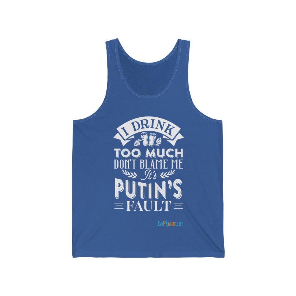 Printify Tank Top XS / True Royal Putin's Fault