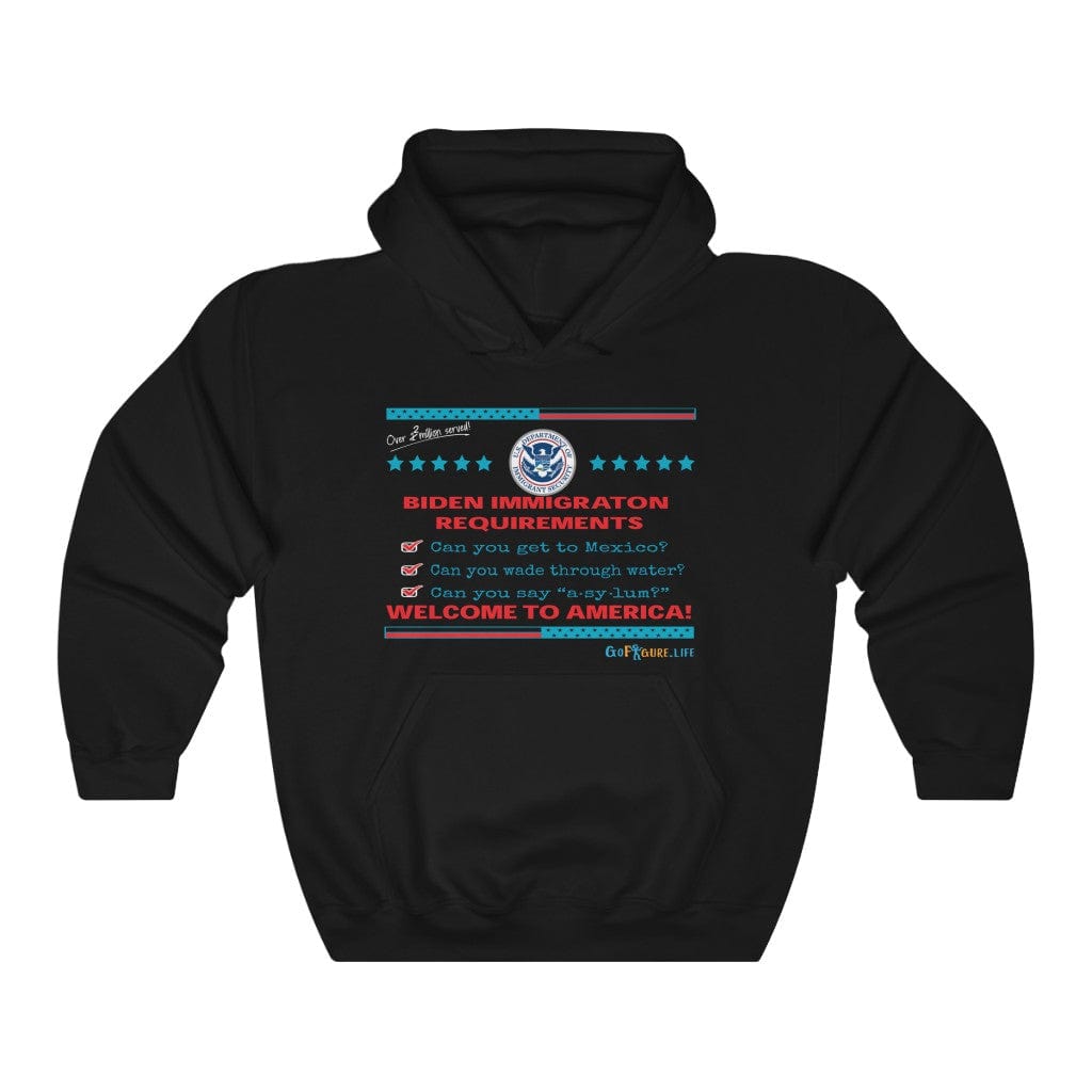 Printify Hoodie Black / S Immigration Requirements