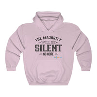 Thumbnail for Printify Hoodie Light Pink / S Silent No More