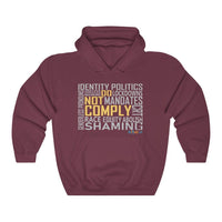 Thumbnail for Printify Hoodie Maroon / S Do Not Comply