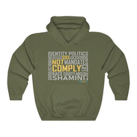 Thumbnail for Printify Hoodie Military Green / S Do Not Comply