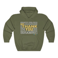 Thumbnail for Printify Hoodie Military Green / S No Thank You