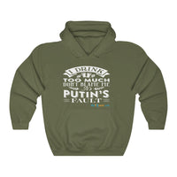 Thumbnail for Printify Hoodie Military Green / S Putin's Fault