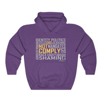 Thumbnail for Printify Hoodie Purple / S Do Not Comply