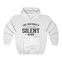 Thumbnail for Printify Hoodie White / S Silent No More