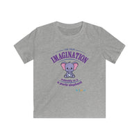 Thumbnail for Printify Kids clothes XS / Sport Grey Identify as a purple elephant