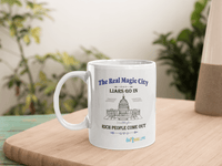 Thumbnail for Gelato Mugs White 11oz Ceramic Mug The Real Magic City Mug