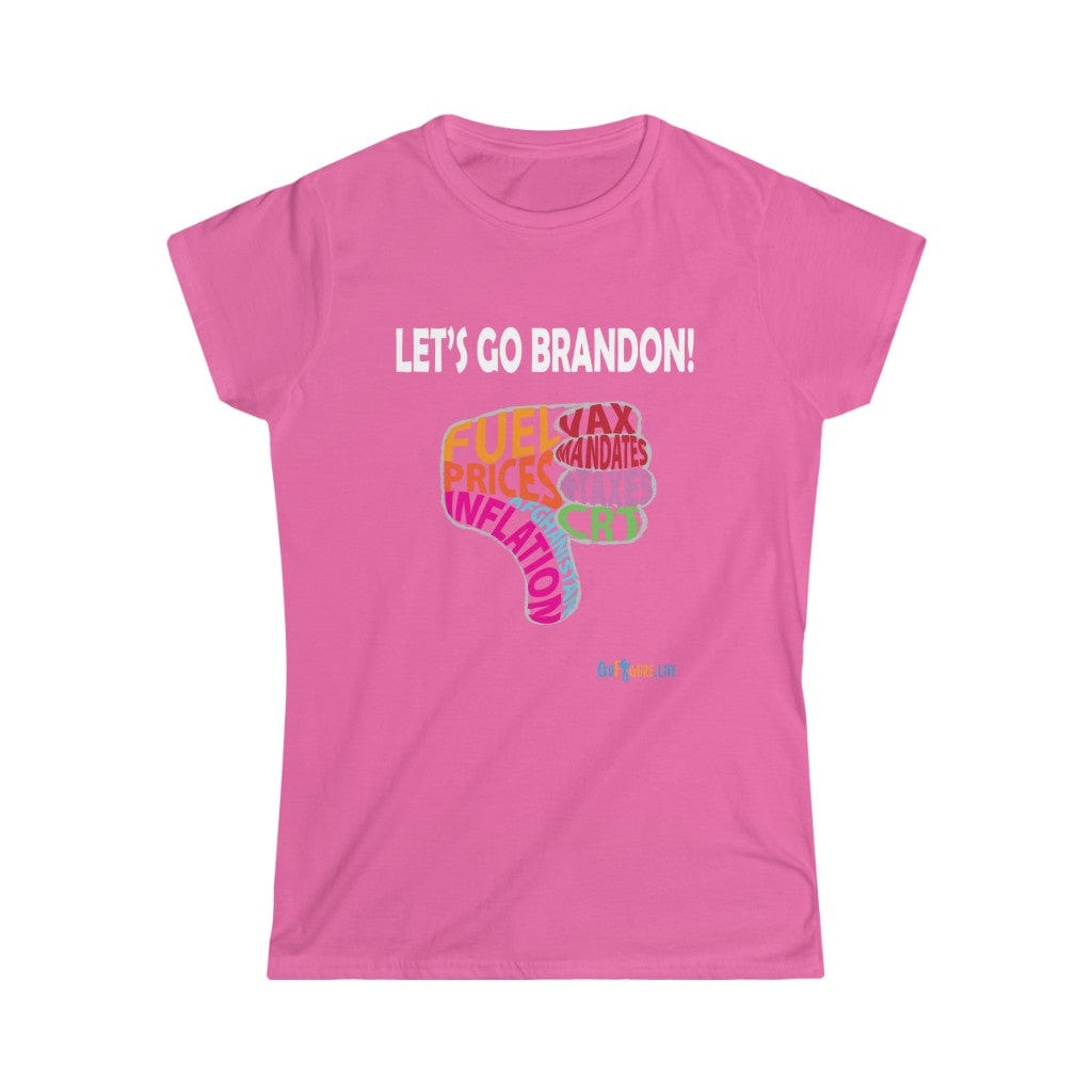 Printify T-Shirt Azalea / S Women's -Brandon Thumbs Down