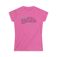 Thumbnail for Printify T-Shirt Azalea / S Women's - Privilege Ideology