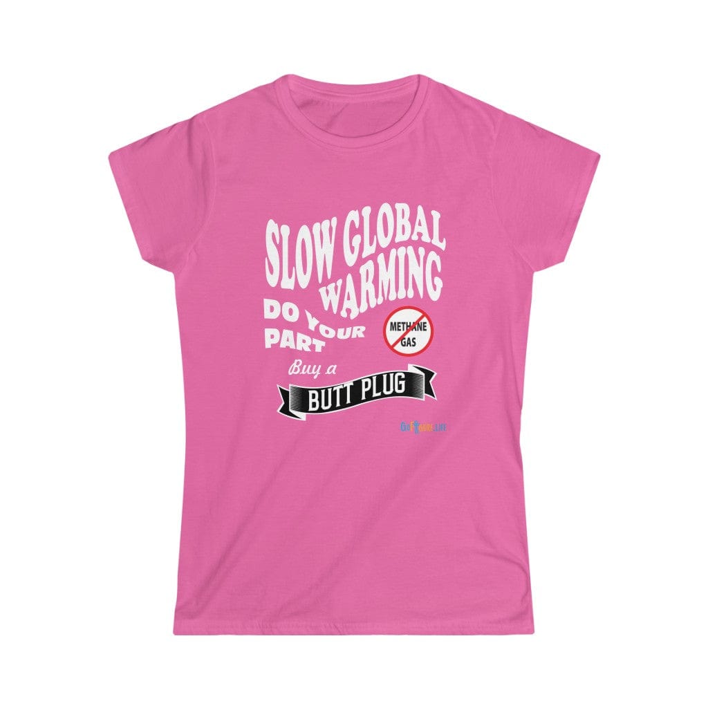 Printify T-Shirt Azalea / S Women's - Stop Global Warming
