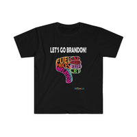 Thumbnail for Printify T-Shirt Black / S Brandon Thumbs Down