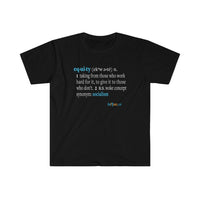 Thumbnail for Printify T-Shirt Black / S Equity Defined
