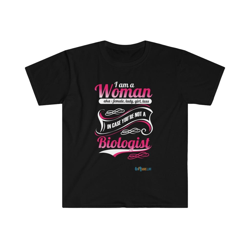 Printify T-Shirt Black / S I am a Woman - fancy