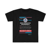 Thumbnail for Printify T-Shirt Black / S Immigration Requirements