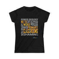 Thumbnail for Printify T-Shirt Black / S No Woke Classrooms